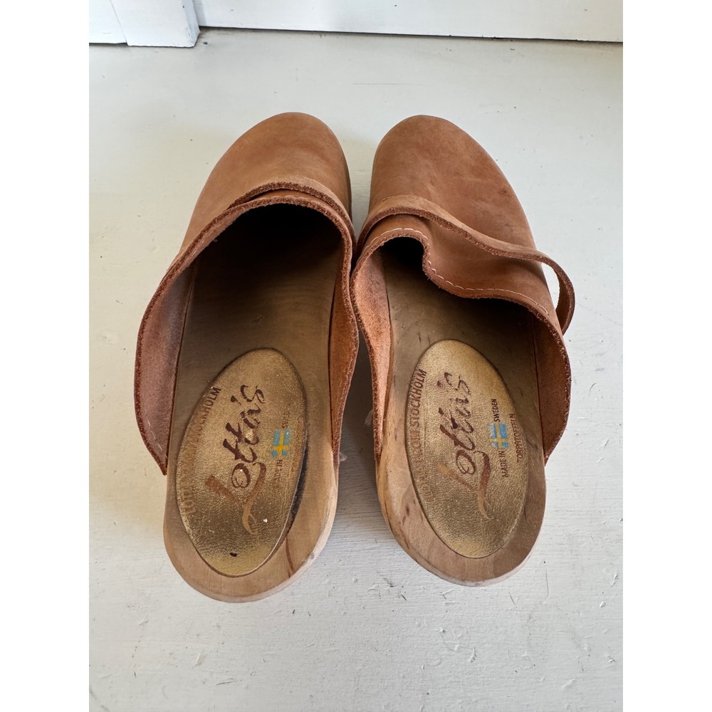Lotta From Stockholm tan brown Swedish size 39 - Picture 6 of 11